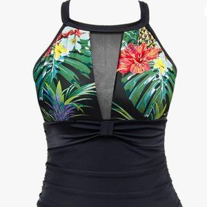 Womens One Piece Swimsuit - Size L